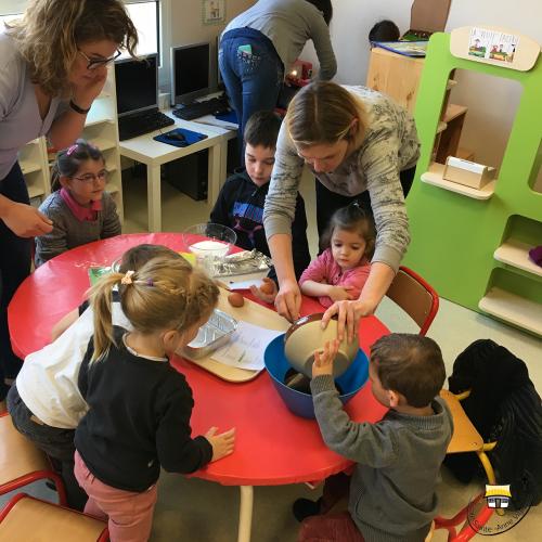 Accueil des futurs PS lors d’un atelier cuisine